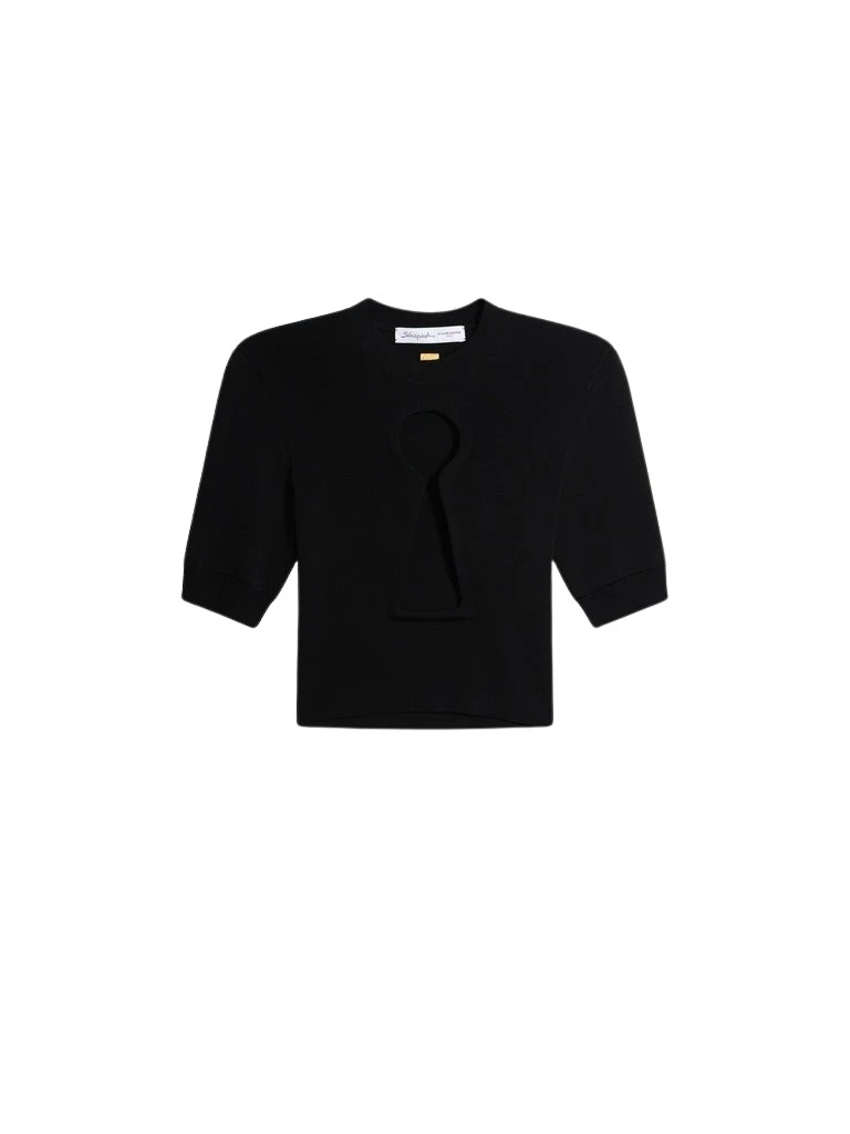 Schiaparelli-Keyhole-Top-356963_nobg Schiaparelli Keyhole Top Tops in Schiaparelli Authentic Luxury Fashion at Luxury Shoes
