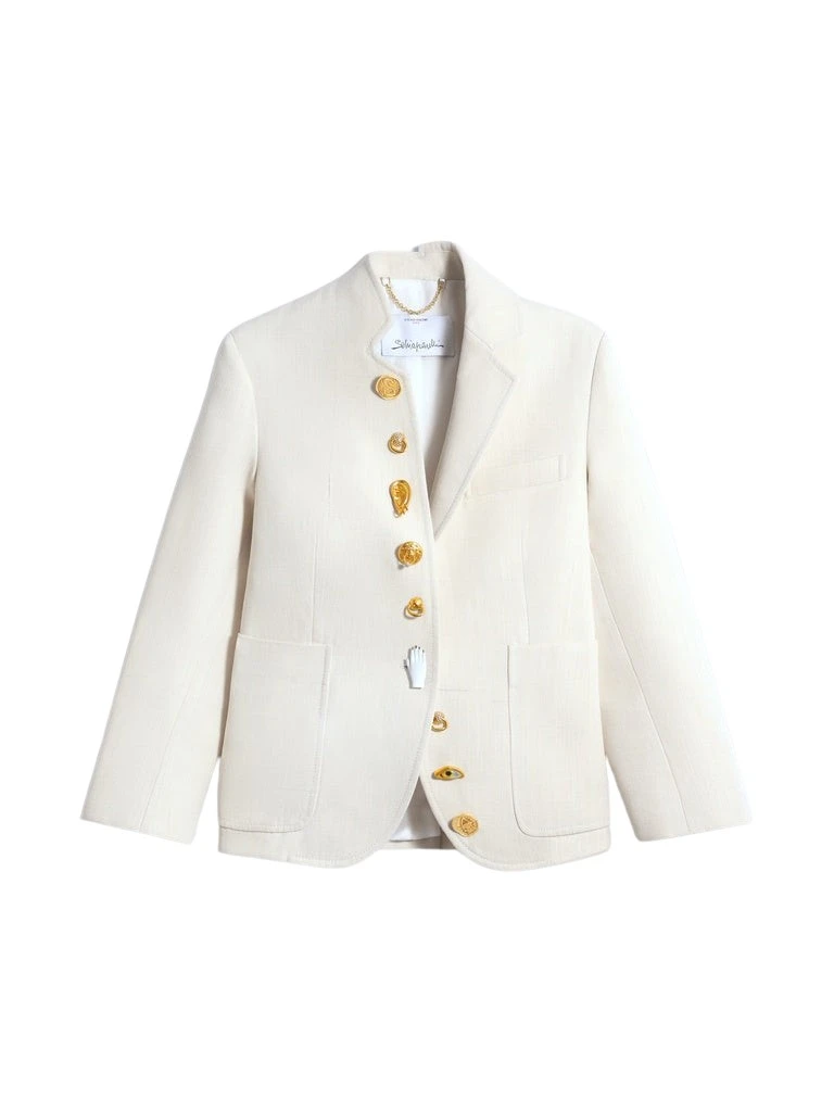 Schiaparelli-Little-Asymmetrical-Jacket35454_nobg Schiaparelli Little Asymmetrical Jacket Jackets in Schiaparelli Authentic Luxury Fashion at Luxury Shoes