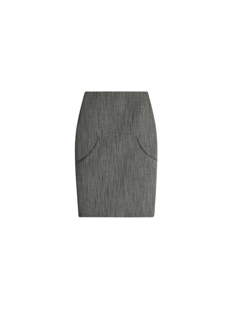 Schiaparelli-Pencil-Skirt-With-Pockets-583568_nobg Schiaparelli Pencil Skirt With Pockets Skirts in Schiaparelli Authentic Luxury Fashion at Luxury Shoes