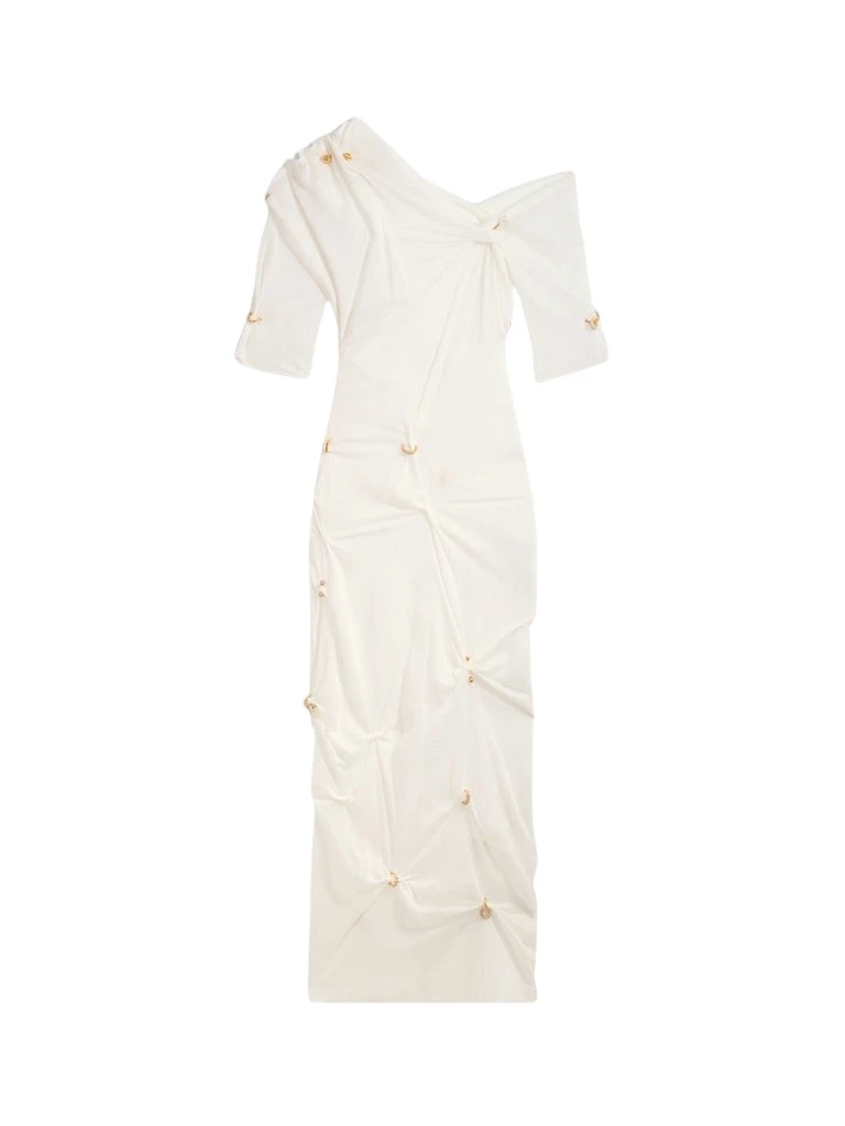 Schiaparelli-Piercing-Dress37545_nobg Schiaparelli Piercing Dress Dresses in Schiaparelli Authentic Luxury Fashion at Luxury Shoes