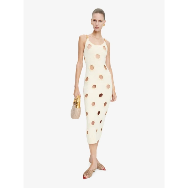 Schiaparelli Polka Dots Dress Dresses in Schiaparelli Authentic Luxury Fashion at Luxury Shoes 
