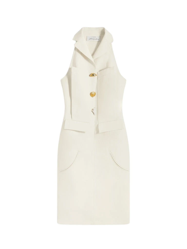 Schiaparelli-Tailored-Dress52411_nobg Schiaparelli Tailored Dress Dresses in Schiaparelli Authentic Luxury Fashion at Luxury Shoes