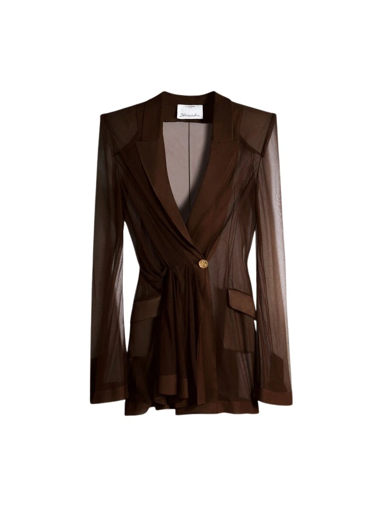 Schiaparelli-Transparent-Crossover-Jacket84103_nobg Schiaparelli Transparent Crossover Jacket Jackets in Schiaparelli Authentic Luxury Fashion at Luxury Shoes