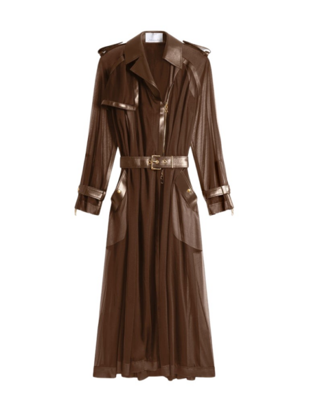 Schiaparelli Trench Transparent Coats in Schiaparelli Authentic Luxury Fashion at Luxury Shoes 
