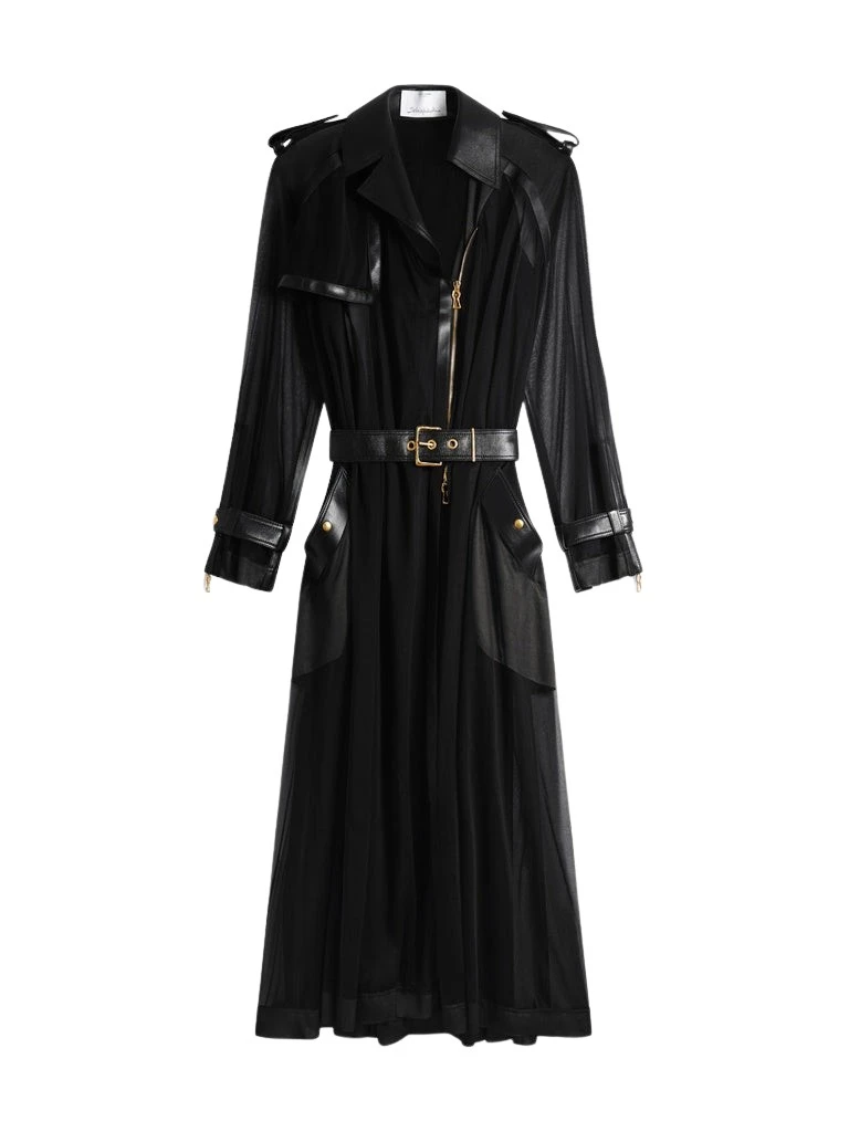 Schiaparelli-Trench-Transparent77986_nobg Schiaparelli Trench Transparent Coats in Schiaparelli Authentic Luxury Fashion at Luxury Shoes