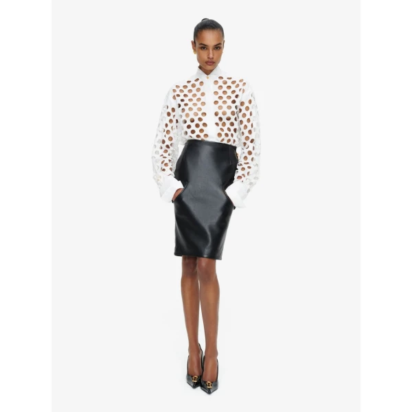 Schiaparelli Tuxedo Shirt Tops in Schiaparelli Authentic Luxury Fashion at Luxury Shoes 