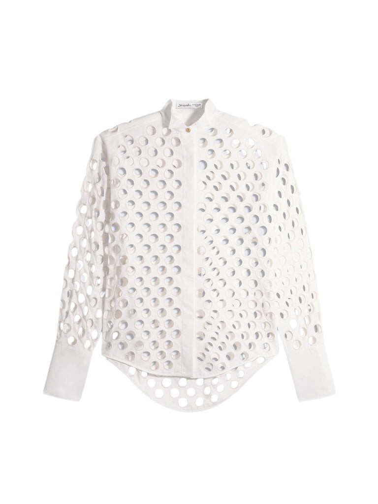 Schiaparelli-Tuxedo-Shirt78395_nobg Schiaparelli Tuxedo Shirt Tops in Schiaparelli Authentic Luxury Fashion at Luxury Shoes