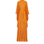 Taller Marmo Caracciolo Kaftan In Mandarin - Dresses - Italian Luxury Evening Wear at Luxury Shoes 