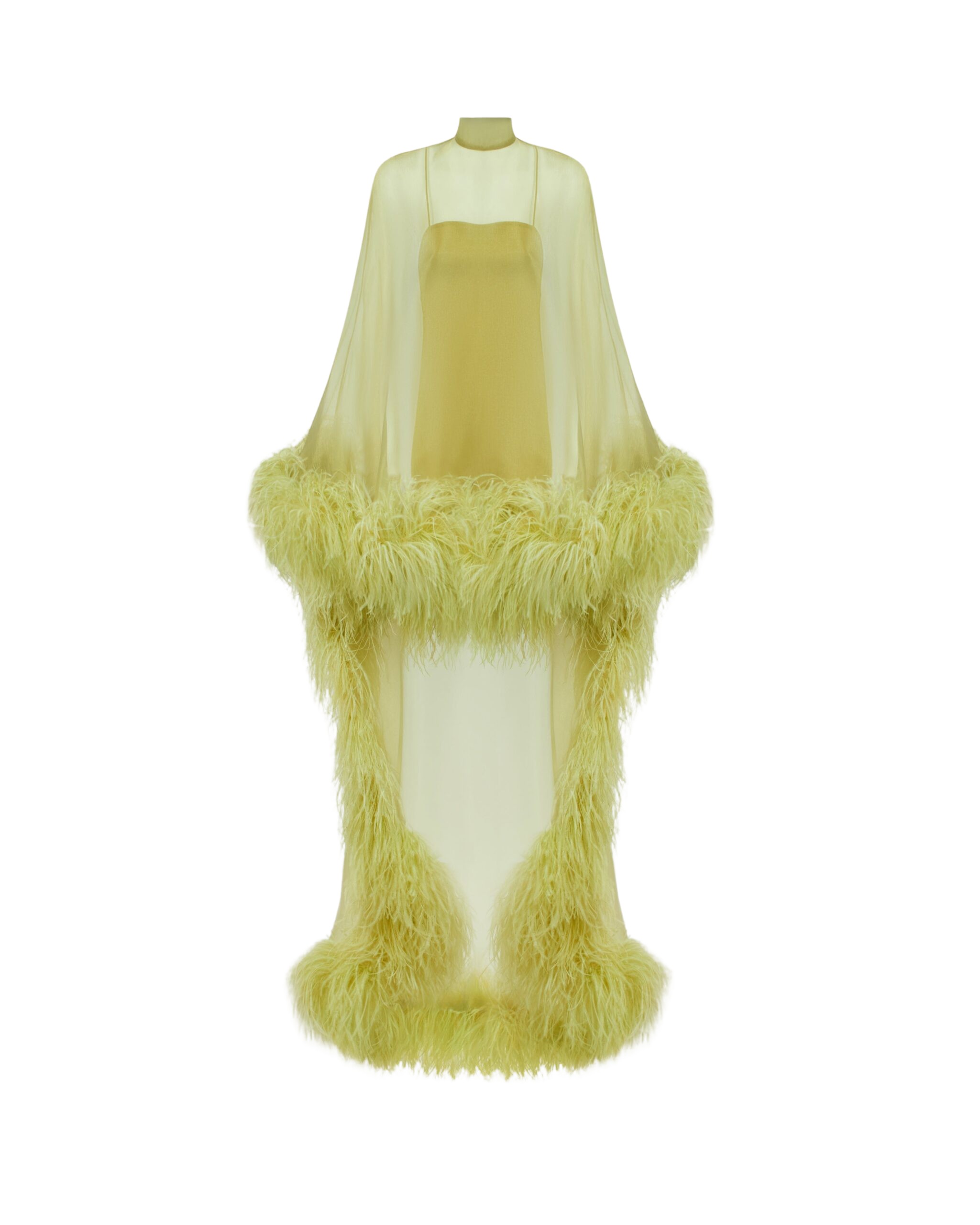 Taller-Marmo-Daisy-Kaftan-In-Gold-Kiwi-scaled50330_nobg Taller Marmo Daisy Kaftan In Gold Kiwi - Dresses - Italian Luxury Evening Wear at Luxury Shoes