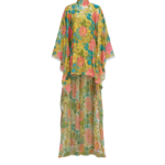 Taller Marmo Graham Kaftan In Multicolor - Dresses - Italian Luxury Evening Wear at Luxury Shoes 