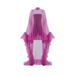 Taller Marmo Lady Bird Kaftan In Pomegranate - Dresses - Italian Luxury Evening Wear at Luxury Shoes 