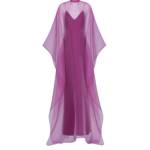 Taller Marmo Sphinx Kaftan In Pomegranate - Dresses - Italian Luxury Evening Wear at Luxury Shoes 