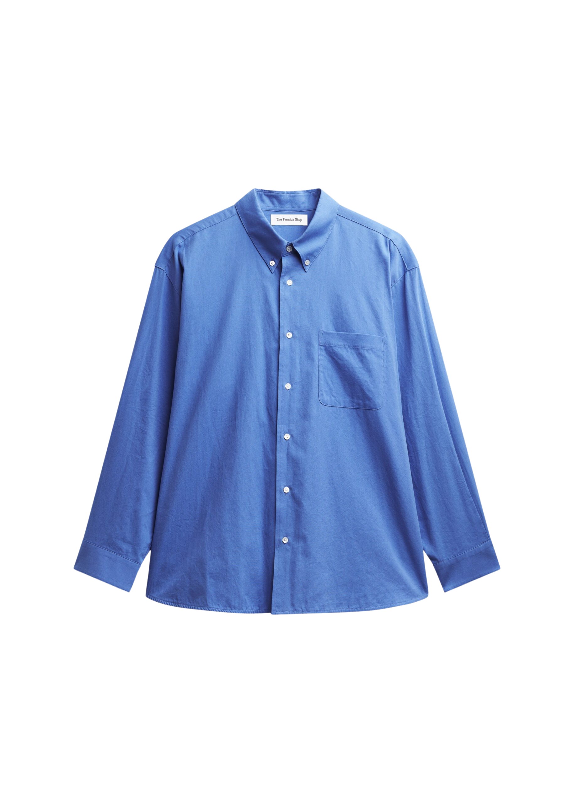 The-Frankie-Shop-Bijnor-Oxford-Shirt-Blue-coveti-scaled30937_nobg The Frankie Shop Bijnor Oxford Shirt - Blue - Oversized Minimalist Tops in Blue - Shop at Luxury Shoes
