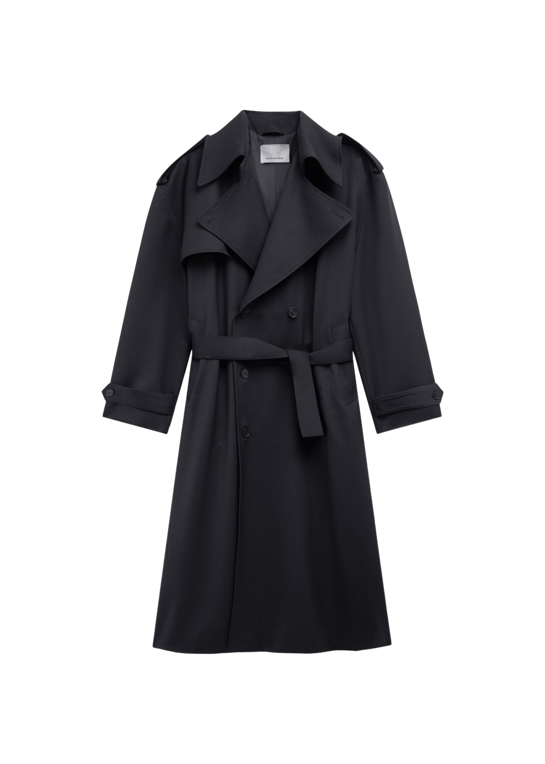 The-Frankie-Shop-Dursley-Tailored-Trench-Coat-Black-coveti-scaled17033_nobg The Frankie Shop Dursley Tailored Trench Coat - Black - Oversized Minimalist Coats in Black - Shop at Luxury Shoes