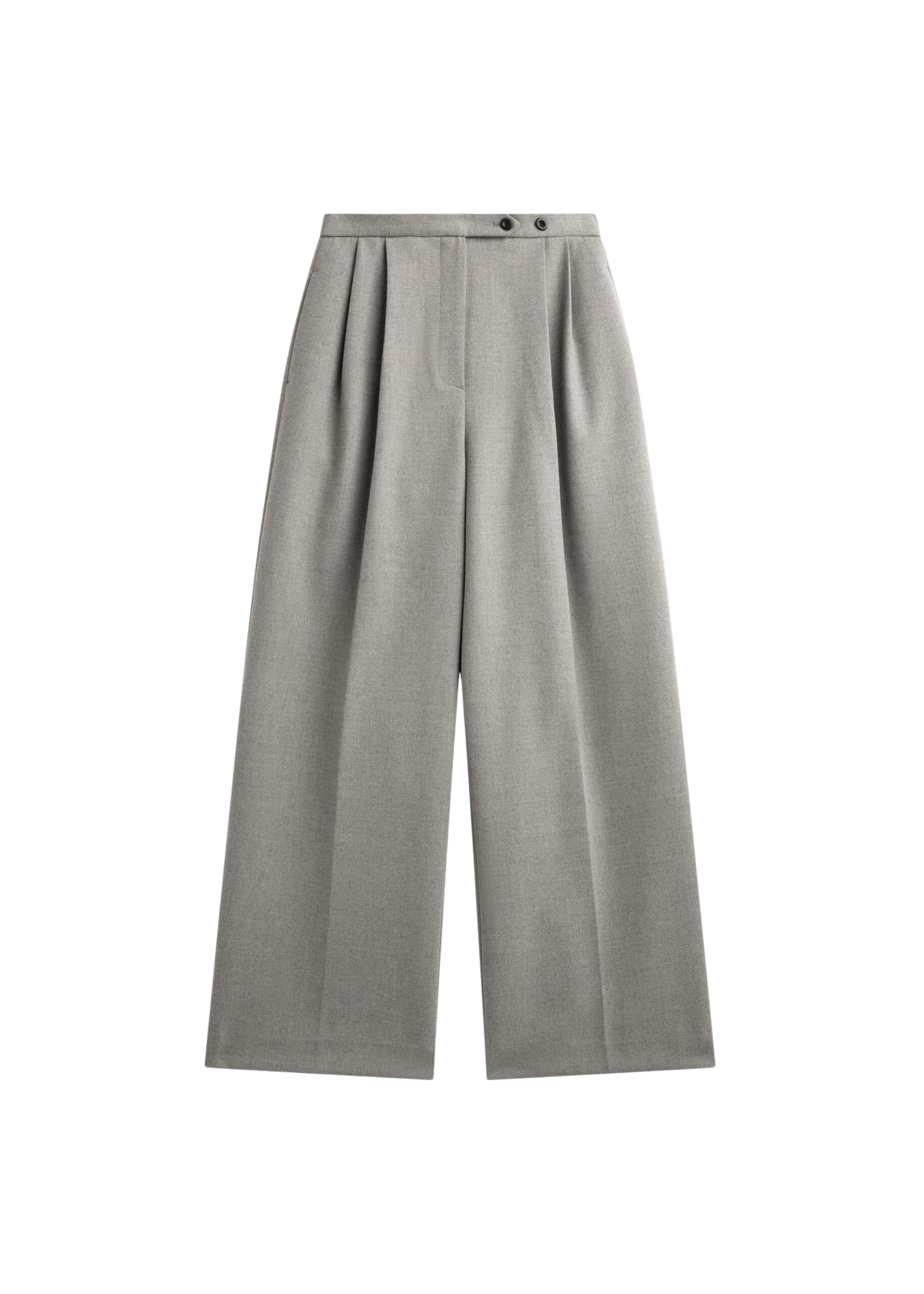 The-Frankie-Shop-Haflso-Pleated-Wide-Trousers-Beige-Melange-coveti-scaled92950_nobg The Frankie Shop Haflso Pleated Wide Trousers - Beige Melange - Oversized Minimalist Pants in Beige - Shop at Luxury Shoes
