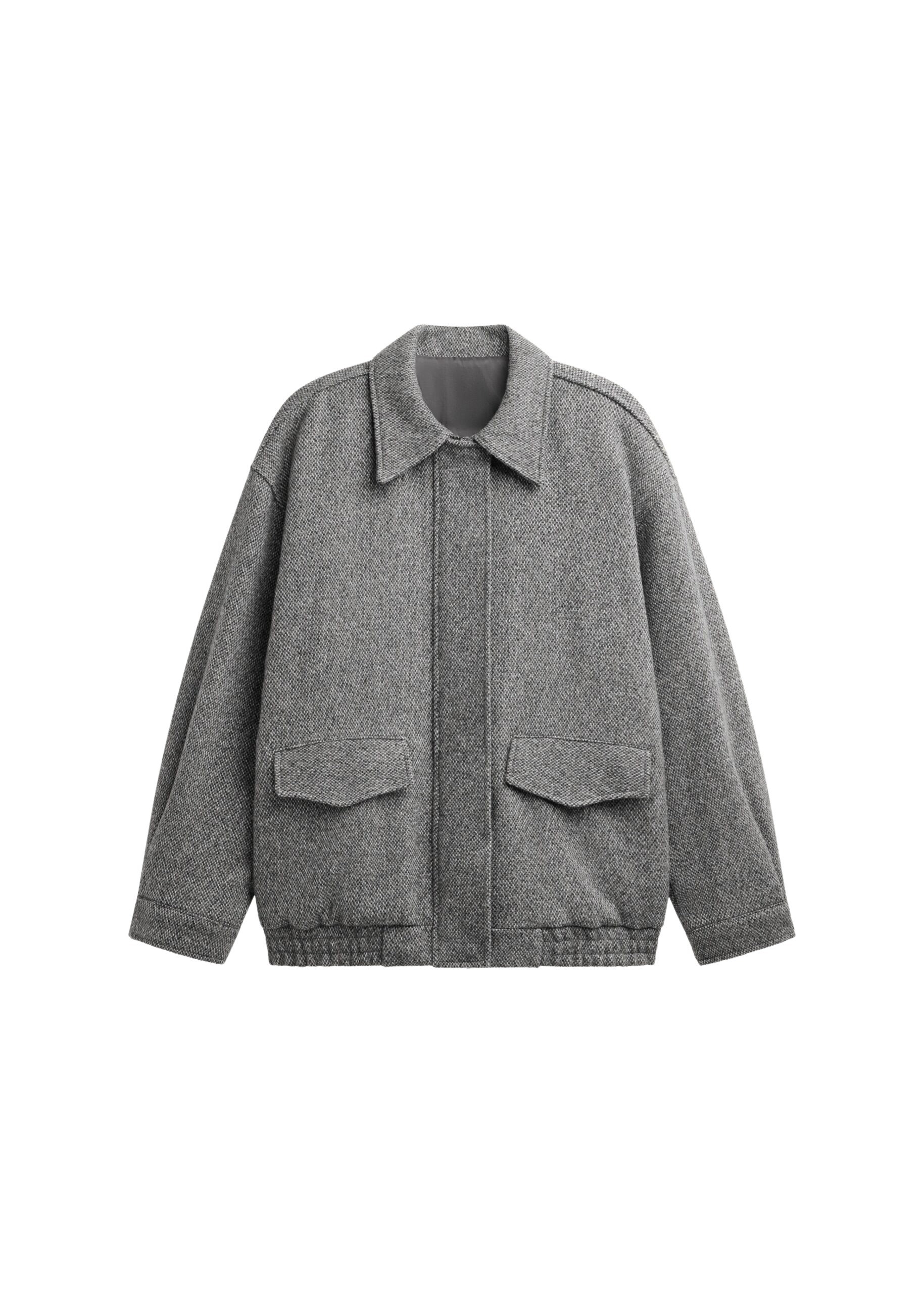 The-Frankie-Shop-Vanves-Wool-Blouson-Jacket-Grey-Melange-coveti-scaled54614_nobg The Frankie Shop Vanves Wool Blouson Jacket - Grey Melange - Oversized Minimalist Jackets in Grey - Shop at Luxury Shoes