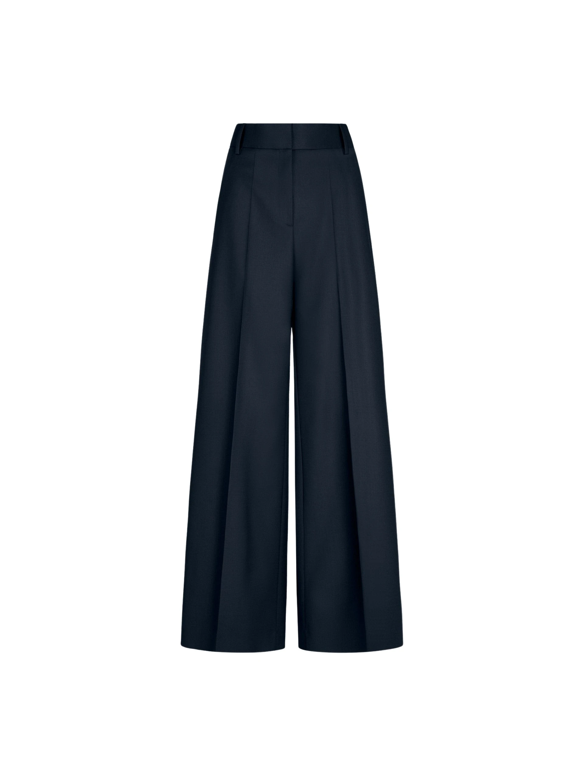 Wide-Leg-Wool-Blend-Pant-Oscar-de-la-Renta-Pants95504_nobg Oscar de la Renta Wide-Leg Wool-Blend Pant - Pants - American Luxury Evening Wear at Luxury Shoes