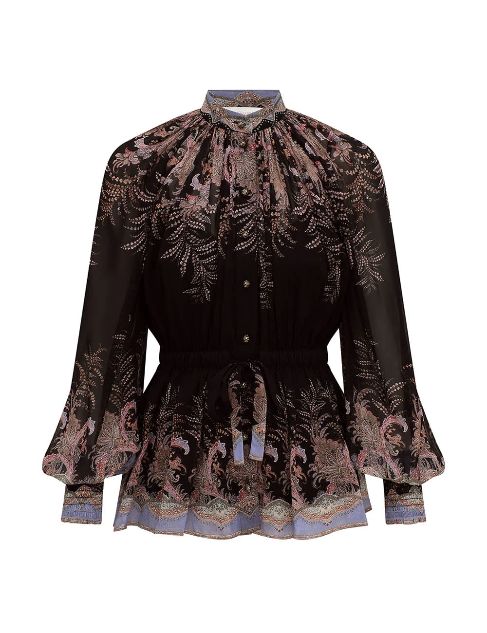 Zimmermann Alchemy Drawn Blouse | Ready to Wear Collection Luxury Shoes Elevate your elegance in this Zimmermann Tops available now at Luxury Shoes