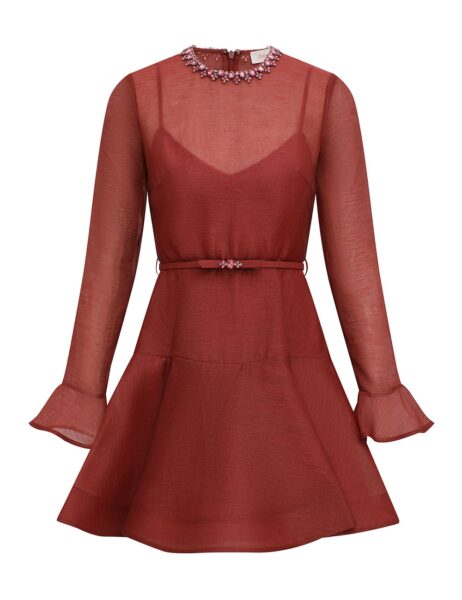 Elevate your elegance in this Zimmermann Dresses available now at Luxury Shoes 
