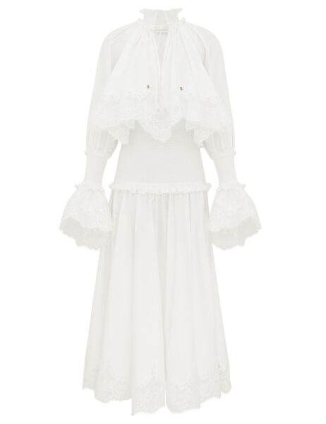 Elevate your elegance in this Zimmermann Dresses available now at Luxury Shoes 
