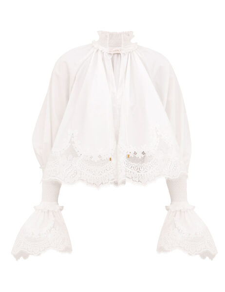 Elevate your elegance in this Zimmermann Tops available now at Luxury Shoes 