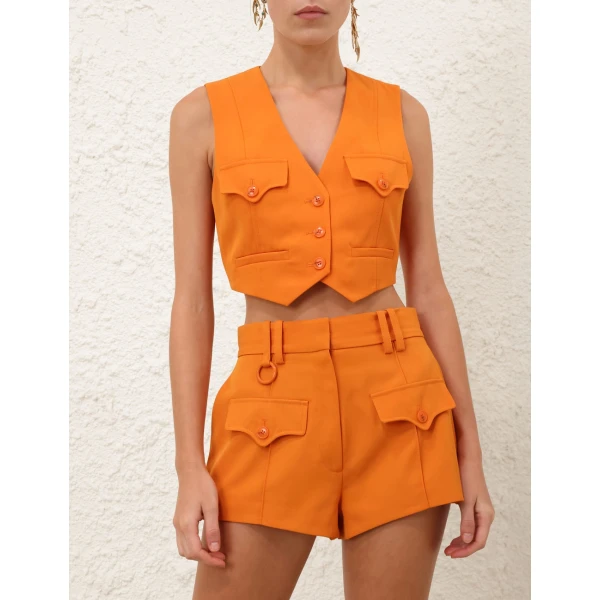 Elevate your elegance in this Zimmermann Tops available now at Luxury Shoes 