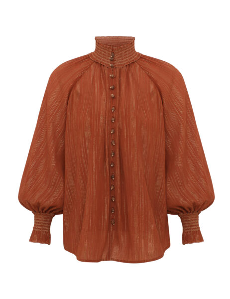 Elevate your elegance in this Zimmermann Tops available now at Luxury Shoes 