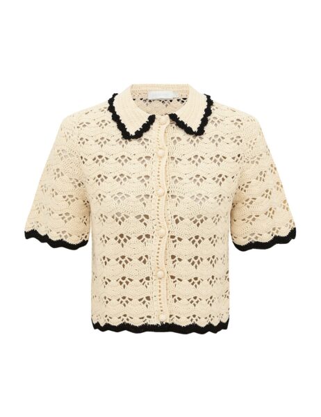 Elevate your elegance in this Zimmermann Tops available now at Luxury Shoes 