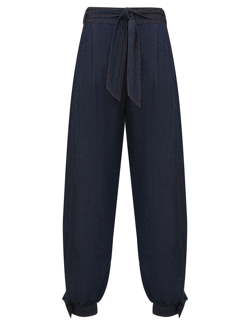 Zimmermann Aster Denim Harem Pant | Ready to Wear Collection Luxury Shoes Elevate your elegance in this Zimmermann Pants available now at Luxury Shoes