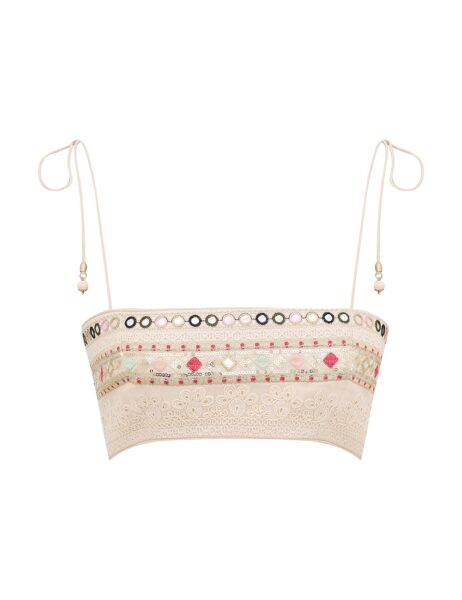 Elevate your elegance in this Zimmermann Tops available now at Luxury Shoes 