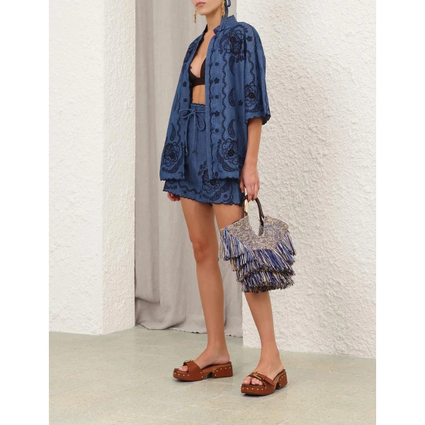Elevate your elegance in this Zimmermann Shorts available now at Luxury Shoes 