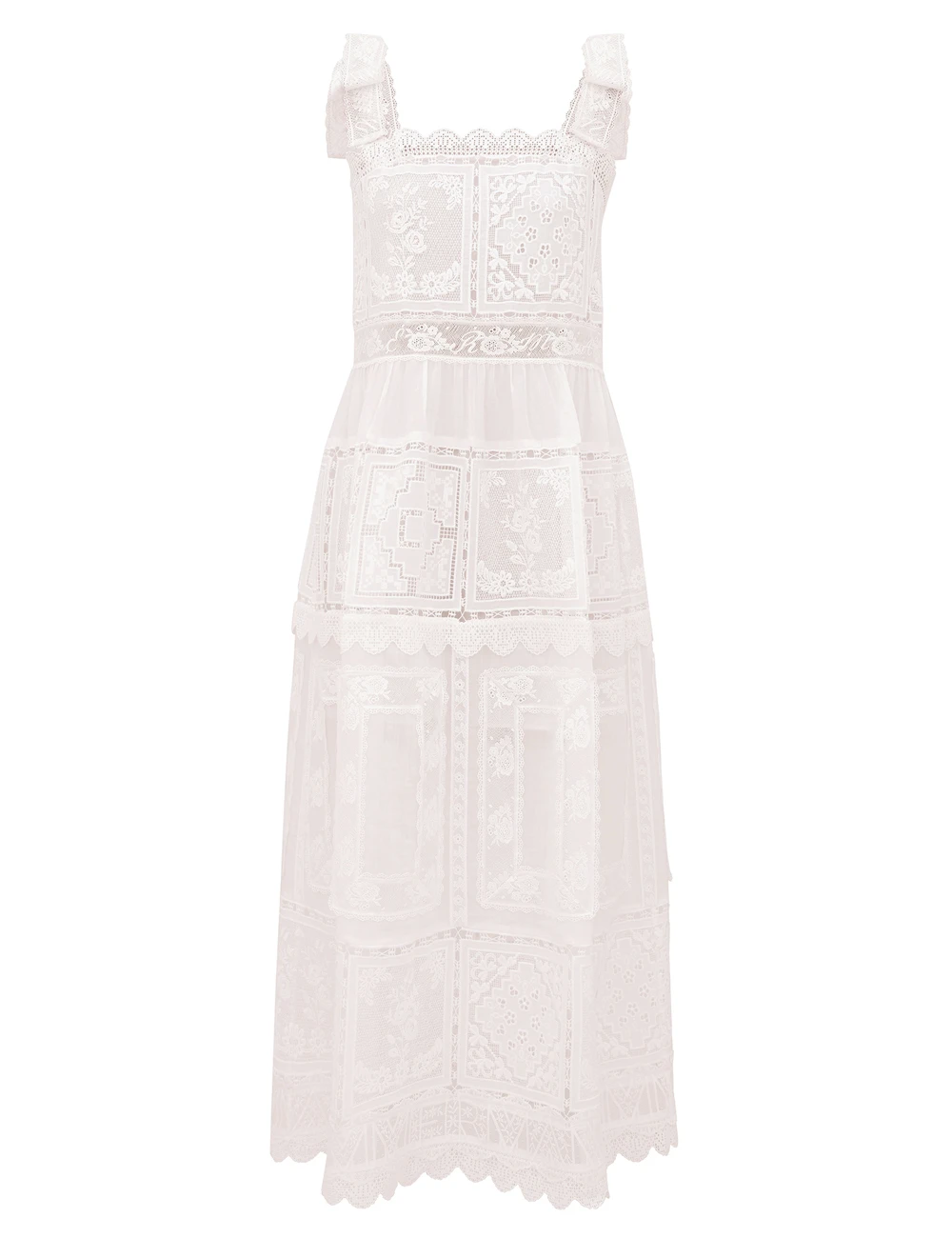 Zimmermann Aster Lace Trim Slip Dress | Ready to Wear Collection Luxury Shoes Elevate your elegance in this Zimmermann Dresses available now at Luxury Shoes