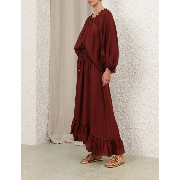 Elevate your elegance in this Zimmermann Skirts available now at Luxury Shoes 