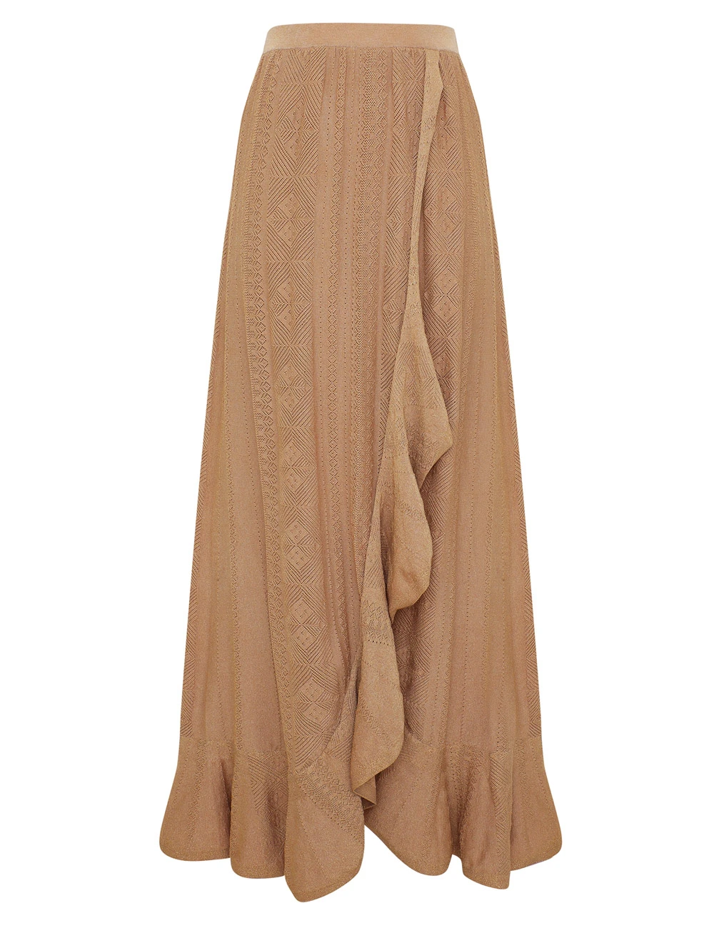 Zimmermann Aster Metallic Pointelle Skirt | Ready to Wear Collection Luxury Shoes Elevate your elegance in this Zimmermann Skirts available now at Luxury Shoes