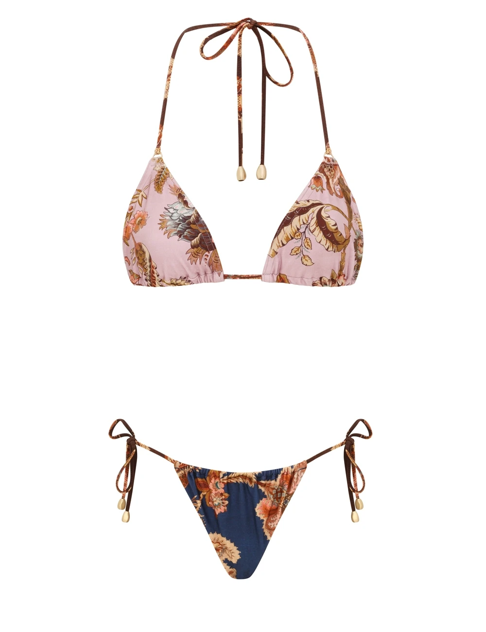 Zimmermann Aster Spliced Tri Bikini | Ready to Wear Collection Luxury Shoes Elevate your elegance in this Zimmermann Beachwear available now at Luxury Shoes