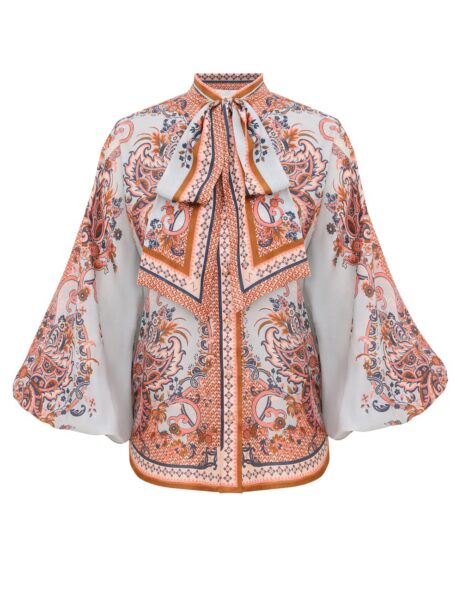 Elevate your elegance in this Zimmermann Tops available now at Luxury Shoes 