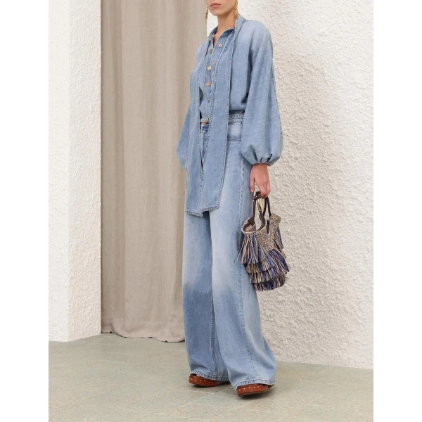 Elevate your elegance in this Zimmermann Tops available now at Luxury Shoes 
