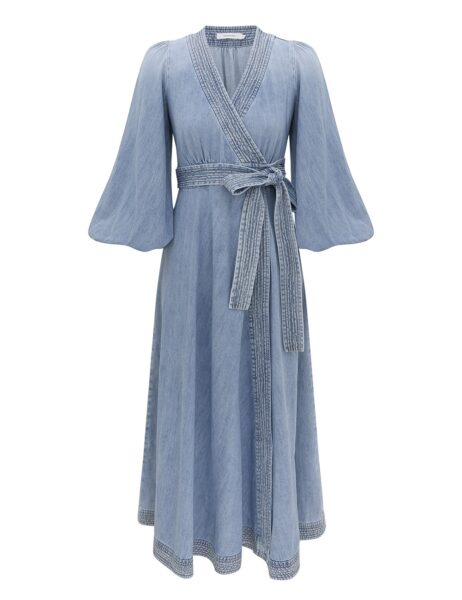 Elevate your elegance in this Zimmermann Dresses available now at Luxury Shoes 