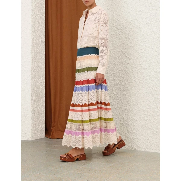 Elevate your elegance in this Zimmermann Tops available now at Luxury Shoes 