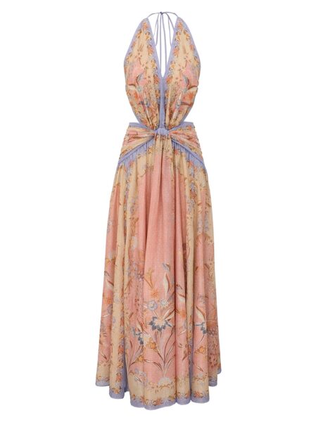 Elevate your elegance in this Zimmermann Dresses available now at Luxury Shoes 