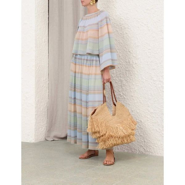 Elevate your elegance in this Zimmermann Tops available now at Luxury Shoes 