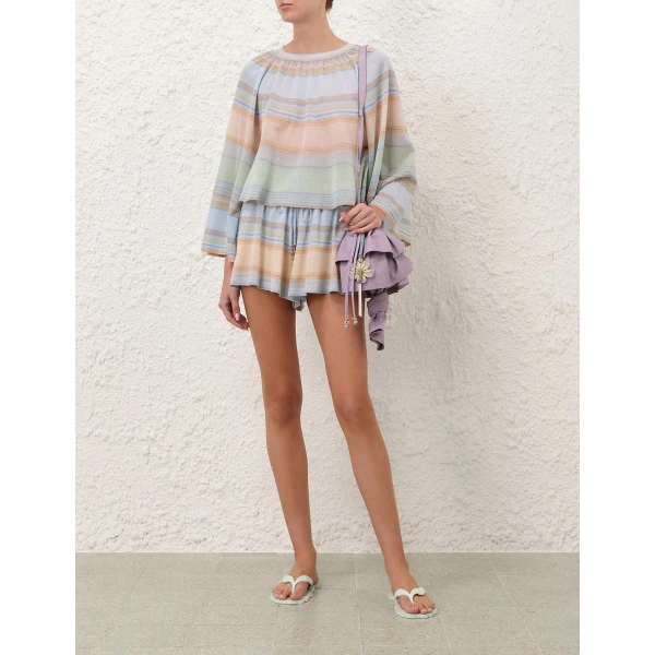 Elevate your elegance in this Zimmermann Tops available now at Luxury Shoes 