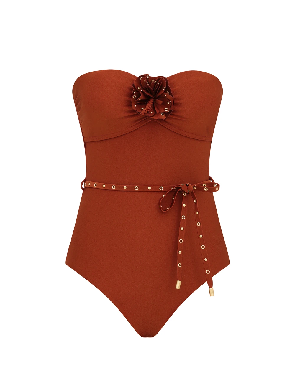 Zimmermann Indra Studded Flower 1Pc | Ready to Wear Collection Luxury Shoes Elevate your elegance in this Zimmermann Beachwear available now at Luxury Shoes