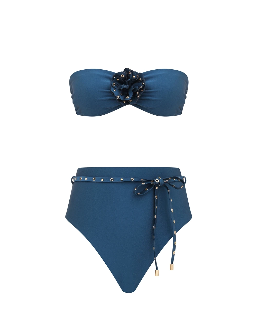 Zimmermann Indra Studded Flower Bikini | Ready to Wear Collection Luxury Shoes Elevate your elegance in this Zimmermann Beachwear available now at Luxury Shoes