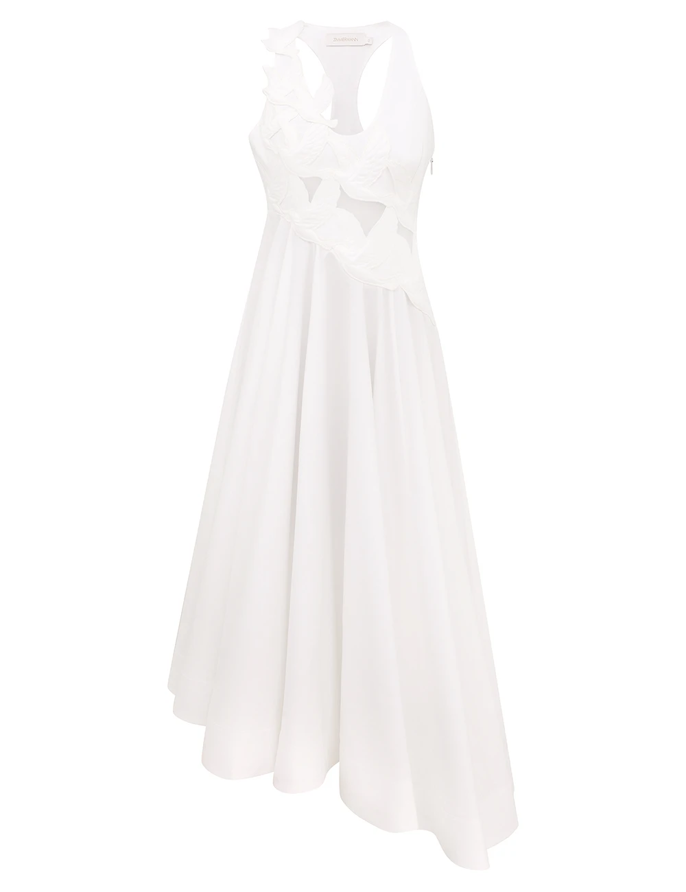 Zimmermann Luna Applique Midi Dress | Ready to Wear Collection Luxury Shoes Elevate your elegance in this Zimmermann Dresses available now at Luxury Shoes