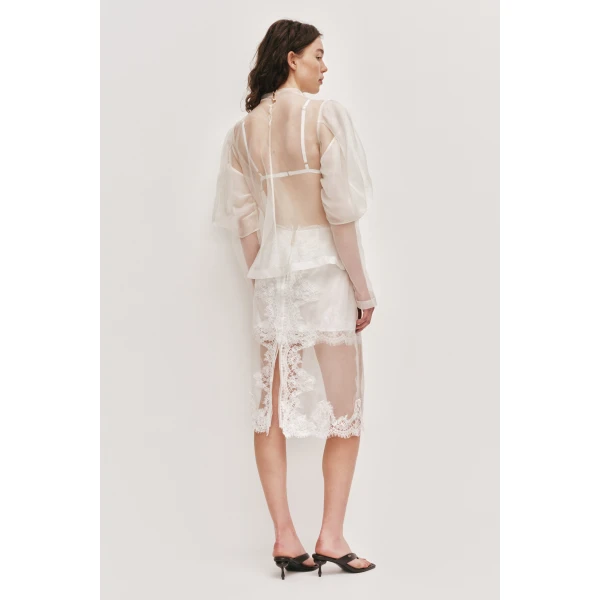 Aje Aus Skirts – structured silhouette with raw femininity from Luxury Shoes 
