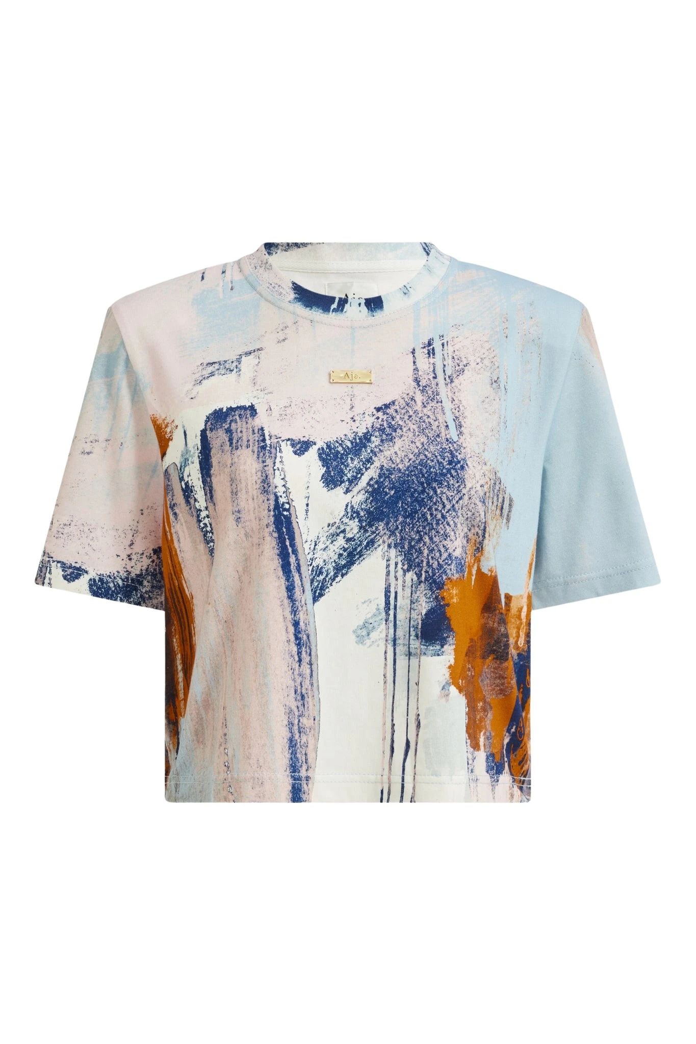 Aje-aus-Tops-Lettera-Printed-Tee32028_nobg Aje Multicolour Tops