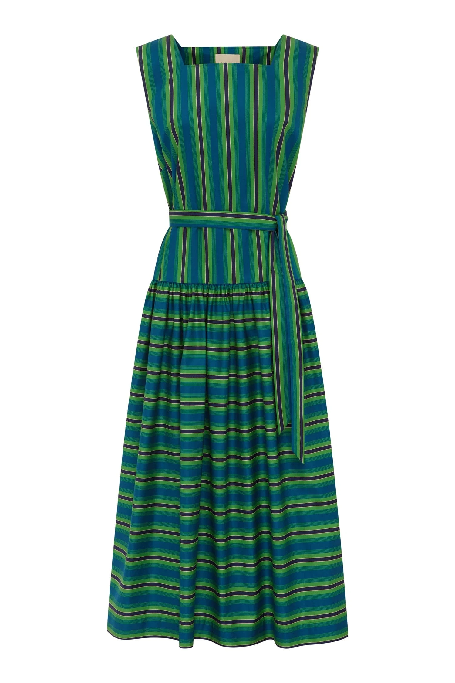 Margo Midi Dress by Alemais - Dresses Alemais Margo Midi Dress Sustainable Dresses with Alemais print - Luxury Handbags Australian Designer