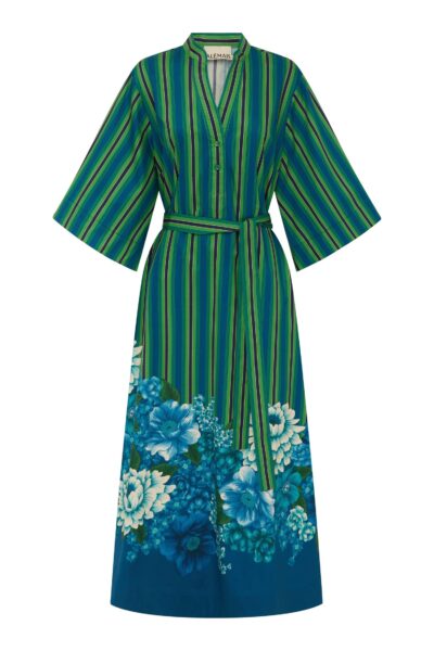 Alemais Margo Tunic Midi Dress  Sustainable Dresses with Alemais print -  Luxury Handbags Australian Designer