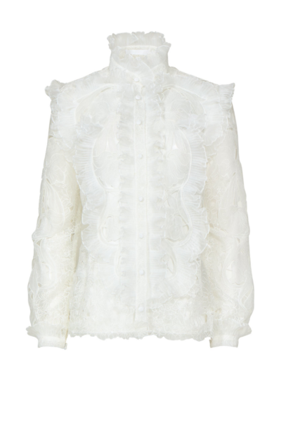 Costarellos Tops - Romantic Greek Lace - Shop at Luxury Shoes 
